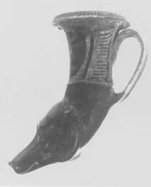 FIGURE VASE (SOUTH ITALIAN, APULIAN, RED-FIGURE)