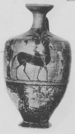 LEKYTHOS (ATHENIAN, BLACK-FIGURE)