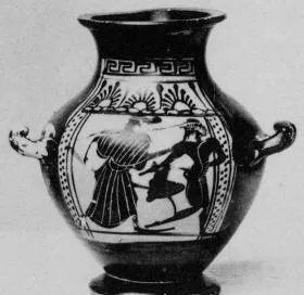 HYDRIA (ATHENIAN, BLACK-FIGURE)