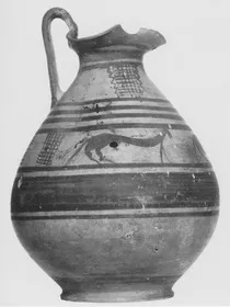 OINOCHOE (ITALO-GEOMETRIC, SILHOUETTE)