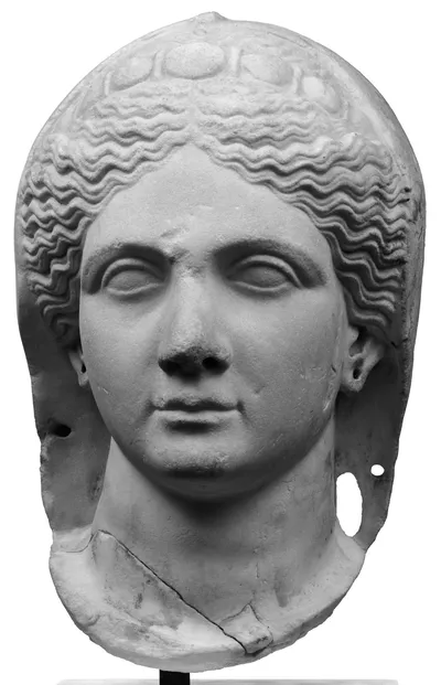 Portrait of a Veiled Female Head, Perhaps Sabina