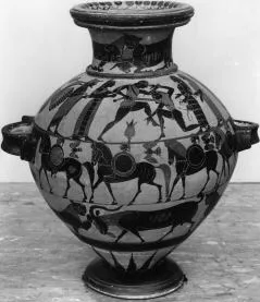 HYDRIA (ATHENIAN, BLACK-FIGURE)
