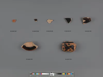Attic Black-Figure Krater Fragment