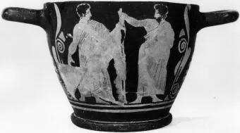 SKYPHOS (ATHENIAN, RED-FIGURE)