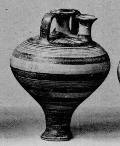 STIRRUP JAR (MYCENEAN)
