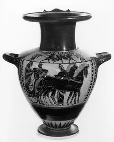 HYDRIA (ATHENIAN, BLACK-FIGURE)