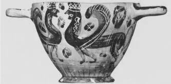 SKYPHOS (ATHENIAN, BLACK-FIGURE)