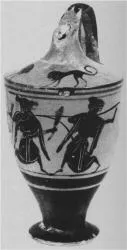 LEKYTHOS (ATHENIAN, BLACK-FIGURE)