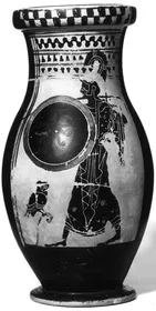 OLPE (ATHENIAN, BLACK-FIGURE)