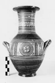 AMPHORA, BELLY-HANDLED (ATHENIAN GEOMETRIC)