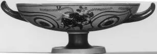 CUP A (ATHENIAN, BLACK-FIGURE)
