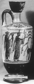 LEKYTHOS (ATHENIAN, BLACK-FIGURE)