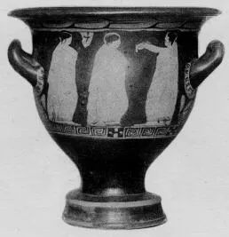 KRATER, BELL (ATHENIAN, RED-FIGURE)