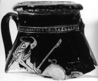 PELIKE, FRAGMENT (ATHENIAN, RED-FIGURE)