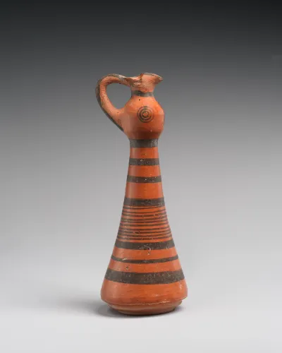 Terracotta composite juglet