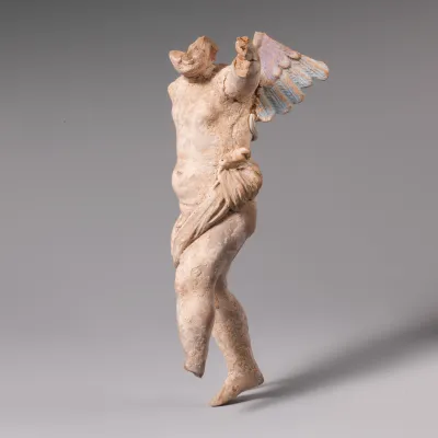 Terracotta statuette of Eros