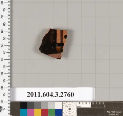 Terracotta fragment of an oinochoe (jug)