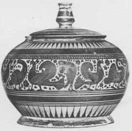 PYXIS (CORINTHIAN, BLACK-FIGURE)