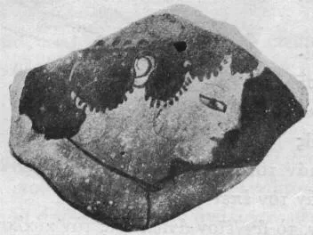 KRATER, COLUMN (?), FRAGMENT (ATHENIAN, RED-FIGURE)