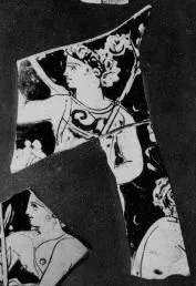 KRATER, BELL, FRAGMENT (ATHENIAN, RED-FIGURE)