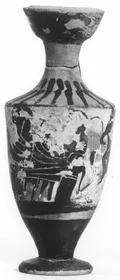 LEKYTHOS (ATHENIAN, BLACK-FIGURE)