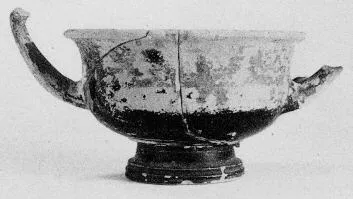 CUP SKYPHOS (ATHENIAN, BLACK GLAZE)