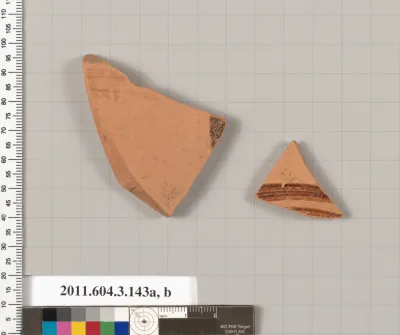 Terracotta fragments from closed shapes