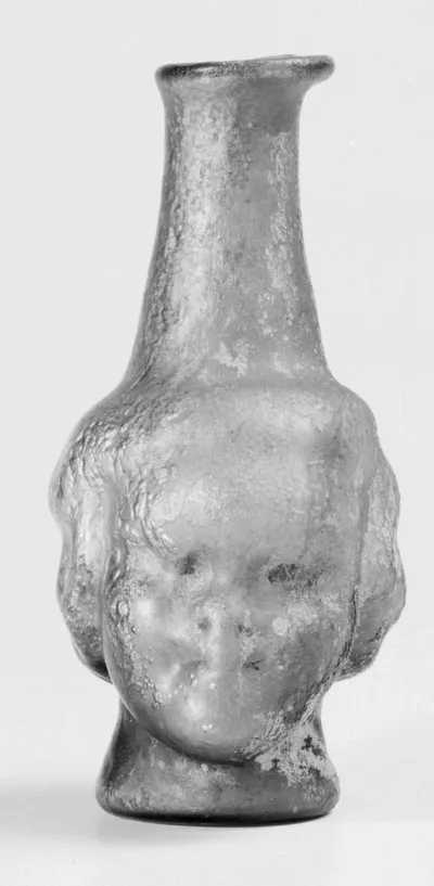 Flacon (Kopfgefäß: Kinderkopf)