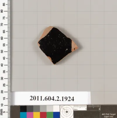 Terracotta fragment of a skyphos (deep drinking cup)