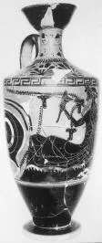 LEKYTHOS (ATHENIAN, BLACK-FIGURE)