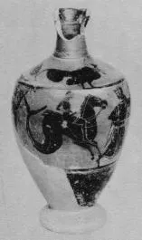 LEKYTHOS (ATHENIAN, BLACK-FIGURE)