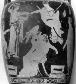 AMPHORA, NECK (ATHENIAN, RED-FIGURE)