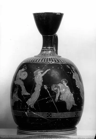 Attische Bauchlekythos