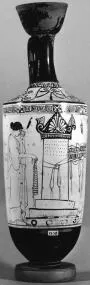 LEKYTHOS (ATHENIAN, RED-FIGURE)