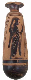 ALABASTRON (ATHENIAN, BLACK-FIGURE)