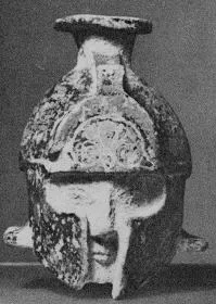 FIGURE VASE, ARYBALLOS (EAST GREEK)