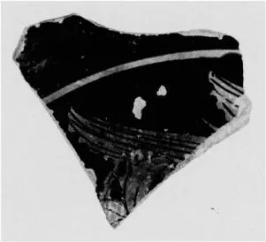 CUP, STEMLESS, FRAGMENT (ATHENIAN, RED-FIGURE)