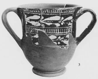 KANTHAROS, FRAGMENTS (ATHENIAN, RED-FIGURE)