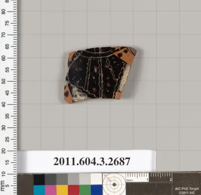 Terracotta fragment of an olpe (jug)