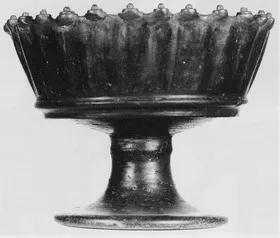CHALICE (ETRUSCAN, BUCCHERO)