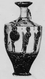 LEKYTHOS (ATHENIAN, BLACK-FIGURE)