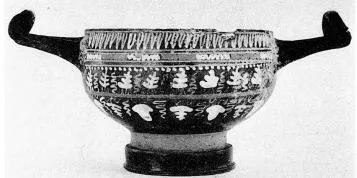 CUP (SOUTH ITALIAN, GNATHIAN, ADDED COLOUR)