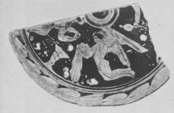 LID, FRAGMENT (ATHENIAN, RED-FIGURE)