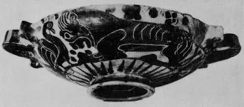 CUP (BOEOTIAN, BLACK-FIGURE)
