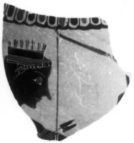 AMPHORA, NECK, FRAGMENTS (ATHENIAN, BLACK-FIGURE)