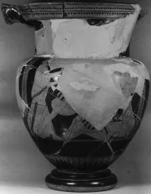 KRATER, COLUMN (ATHENIAN, RED-FIGURE)