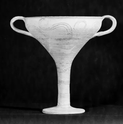 Myken. Fuβbecher (Mykenischer Becher auf hohem Fuβ)