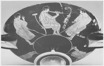 CUP B (ATHENIAN, RED-FIGURE)