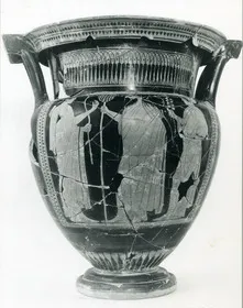 KRATER, COLUMN (ATHENIAN, RED-FIGURE)