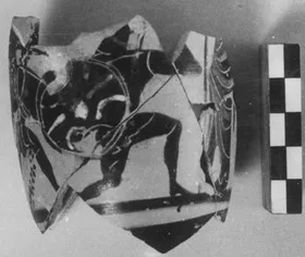 LEKYTHOS, FRAGMENTS (ATHENIAN, BLACK-FIGURE)